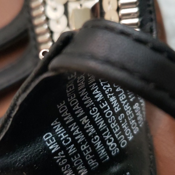 SO THONG SEQUINED GLADIATOR SANDAL - Picture 14 of 14